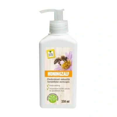 Afbeelding van VITALstyle HoningZalf 250 milliliter