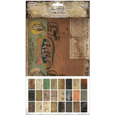 Afbeelding van Idea ology Tim Holtz Halloween Backdrops (TH94146)