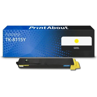 Afbeelding van Huismerk Kyocera TK 8115Y Toner Geel