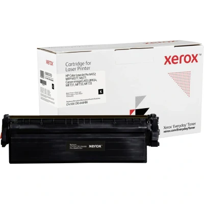 Afbeelding van Xerox Toner vervangt HP, Canon 410X, CF410X, CRG 046HBK Compatibel Zwart 6500 bladzijden Everyday™ 006R03700