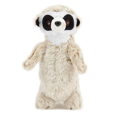 Afbeelding van Zappi Co Stokstaartjes van 100% gerecycled pluche (hoogte 20 cm) Zachte en behaaglijke collectie Milieuvriendelijk Voor pasgeborenen eerste kinderen