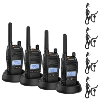 Afbeelding van BAOFENG BF 88ST Pro PMR446 Walkie Talkie Zonder Licentie Oplaadbaar met LCD Display