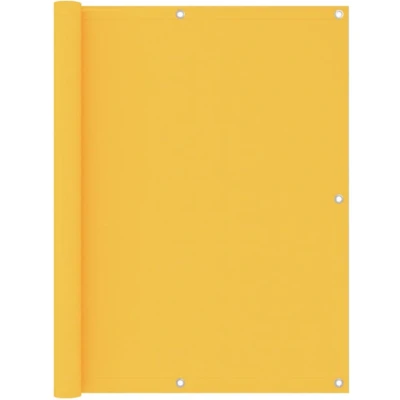 Afbeelding van Balkonscherm 120x300 cm oxford stof geel