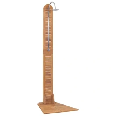 Afbeelding van Buitendouche 70x75x204 cm massief teakhout