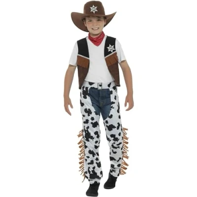 Afbeelding van Smiffys Kostuum Texas Cowboy 5dlg.