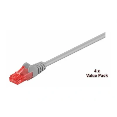 Image de MicroConnect Value Pack cordon de raccordement 20 m gris
