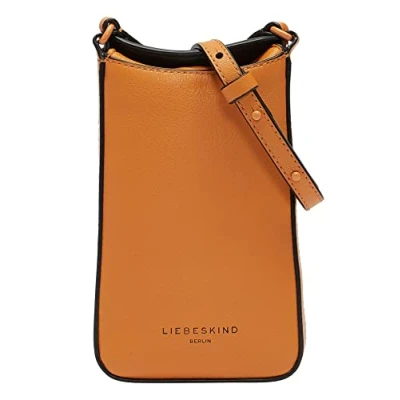 Afbeelding van LIEBESKIND BERLIN Schoudertas mobiele telefoon Alessa Mobile Pouch Brick Oranje
