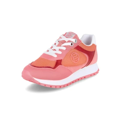 Afbeelding van TT.BAGATT Siena Sneakers laag, Dames, Maat: 38, Pink Textiel/ synthetisch