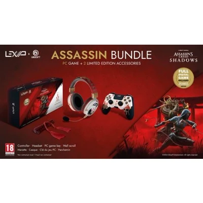 Image de Manette Lexip Assasin&#039;s Creed Shadows + Casque Jeu pour PC