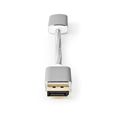 Afbeelding van Nedis DisplayPort Kabel CCTB37150AL02 Zilver Silver / 0.20 m