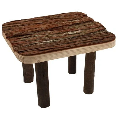 Afbeelding van Happy Pet Raw Wooden Platform 20X25X30 CM