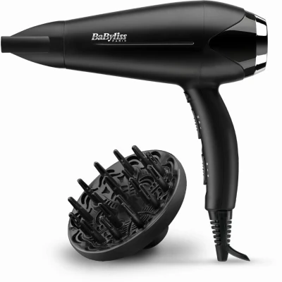 Image de BaByliss D572DE sèche cheveux Noir 2200 W