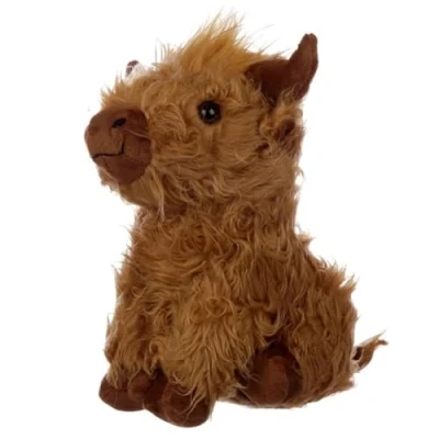 Afbeelding van Puckator Highland Coo Boerderij Dier Pluche Kabels