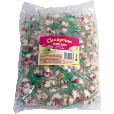 Afbeelding van Candyman Fruity Pops 175stuks