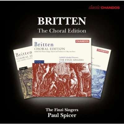 Afbeelding van Finzi Singers, Paul Spicer Britten: The Choral Edition (3 CD)
