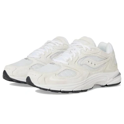Afbeelding van Saucony GRID JAZZ 9 Unisex Sneakers laag, Maat: 43, White/off white Leer en textiel