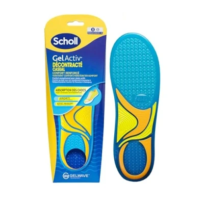 Afbeelding van Scholl GelActiv Inlegzolen Casual Small Maat 35.5 40.5 1 paar