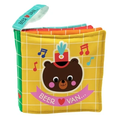Afbeelding van Knisperboekje vol liefde Beer houdt van muziek