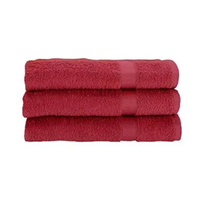 Afbeelding van Gabel Bordeaux Set van 3 handdoeken puur katoen, hydrofiel, 60 x 100 cm