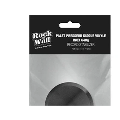 Image de Palet presseur noir inox 660g