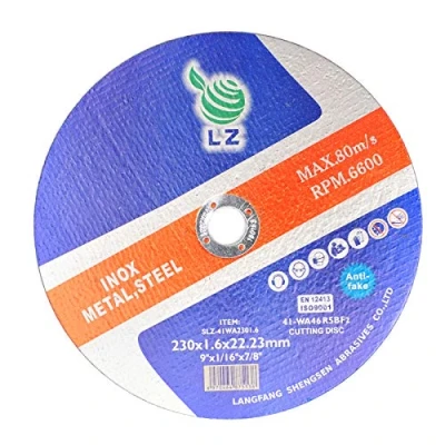 Afbeelding van LZ 10 stuks doorslijpschijven 230 x 1,9 22,23 mm voor haakse slijpers, metaal, roestvrij staal, staal en non ferrometalen