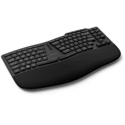Image de Kensington Pro Fit Ergo KB675 EQ Clavier rechargeable TKL sans fil 2.4 GHz, Bluetooth QWERTY Italien noir