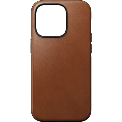 Afbeelding van Nomad Modern Leather case iPhone 14 tan NM01263685