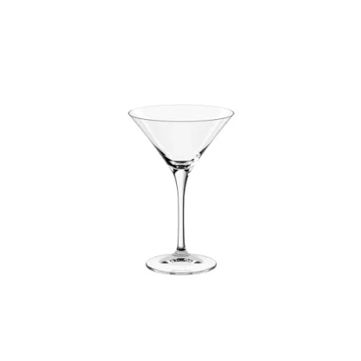 Afbeelding van Villeroy &amp; Boch Purismo Bar martiniglas, 2 delige set, 100 ml kristallijn martini glazenset