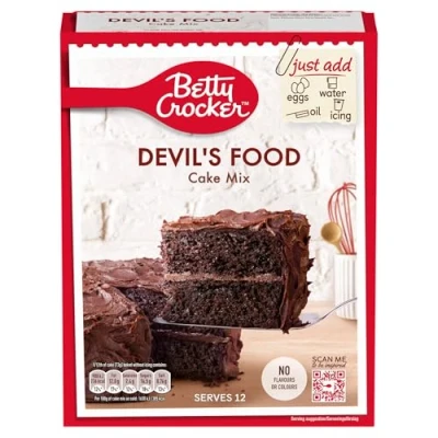 Image de Betty Crocker Devils Food Cake Mix 425 g
