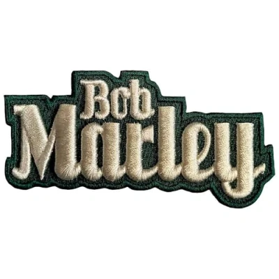 Afbeelding van Bob Marley Text Logo Patch