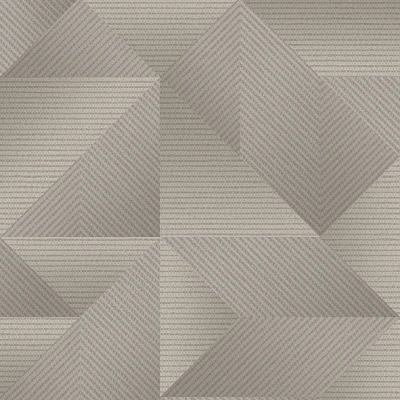 Afbeelding van Dutch Wallcoverings Exclusive Threads Geometric Taupe TP422975