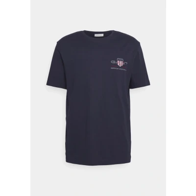 Afbeelding van GANT REG Archive Shield Tshirt basic, Heren, Maat: XXL, Evening blue