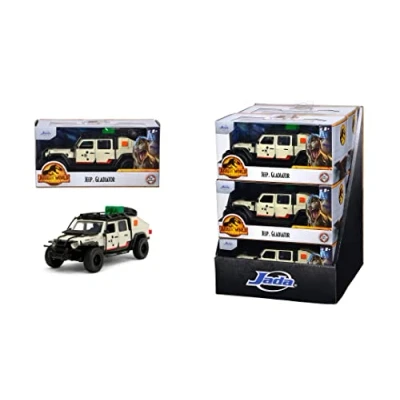 Afbeelding van Jada Toys Jurassic World 2020 Jeep Gladiator 1:32 Schaalmodel Metaal Die cast Speelgoedvoertuig