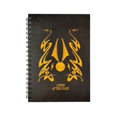 Afbeelding van Wizarding World Harry Potter A5 Spiraal Notitieboek Gouden Snaai