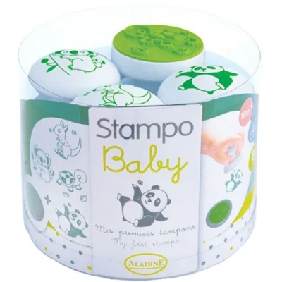 Afbeelding van Aladine stempels baby dieren 4st
