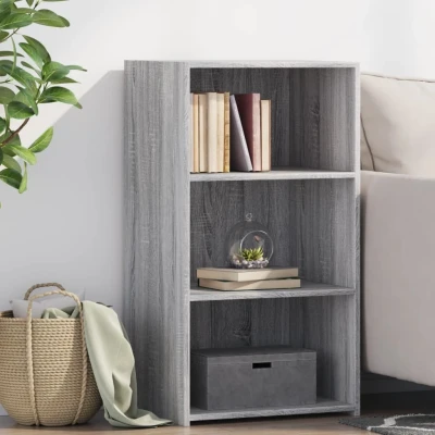 Afbeelding van Dressoir 50x41x93 cm bewerkt hout grijs sonoma eikenkleurig