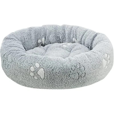 Afbeelding van Trixie Hondenmand Nando Rond Lichtgrijs 50X40 CM