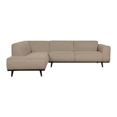 Afbeelding van BePureHome Statement Hoekbank Links Bouclé Beige