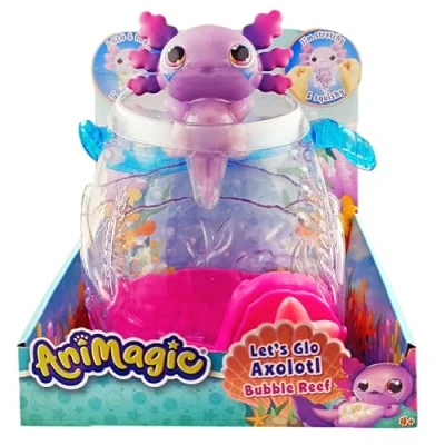 Image de Peluche Interactive Goliath Animagic Axolotl Aquarium