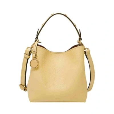 Afbeelding van FOSSIL Schoudertas Handtas Jessie Bucket Crossbody Bag Daze Lichtgeel