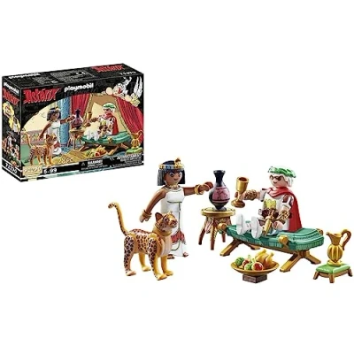 Afbeelding van Playmobil ASTÉRIX: Caesar &amp; Cleopatra Miniaturen voor kinderen, Maat: One Size, Multi coloured