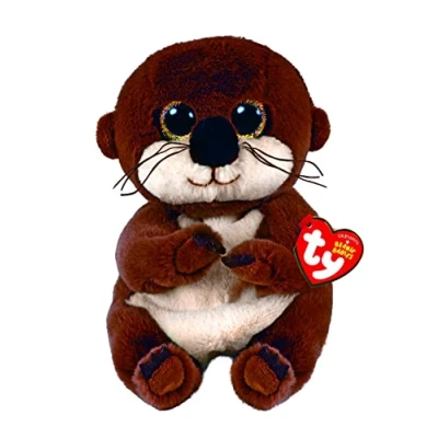 Afbeelding van TY Beanie Babies Bellies Mitch Otter 15 cm