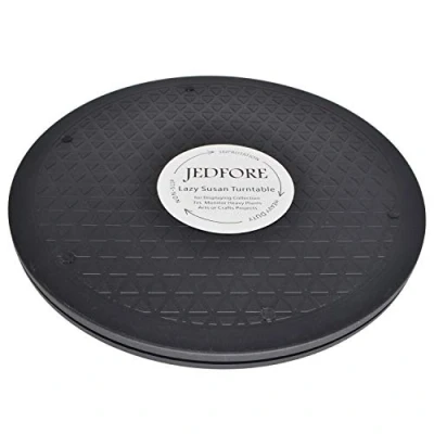Afbeelding van Lazy Susan Robuust multifunctioneel 360 draaibaar platform met stalen lagers voor computerscherm of tv 30,5 cm
