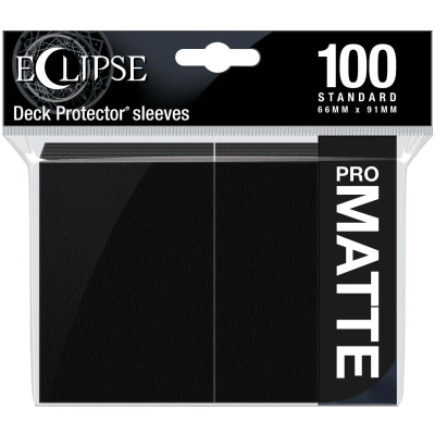 Afbeelding van Eclipse Matte Deck Protectors Jet Black (100 stuks)
