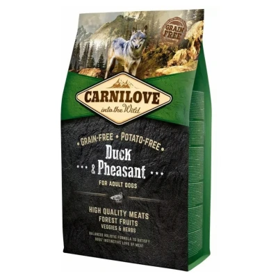 Afbeelding van Carnilove Adult Eend&amp;Fazant Hondenvoer 4 kg