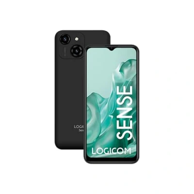 Image de Smartphone Logicom Sense Double Nano SIM 64 Go 6.5&quot; Noir