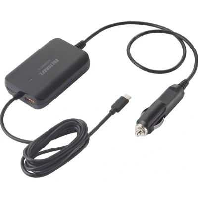 Afbeelding van VOLTCRAFT VC100WC 3 USB oplader 100 W Auto Uitgangsstroom (max.) 5 A Aantal uitgangen: x USB, C bus, stekker Power Delivery (USB PD)