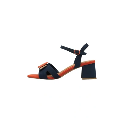 Afbeelding van Marco Tozzi Sandalen, Dames, Maat: 41, Navy comb Schoenen