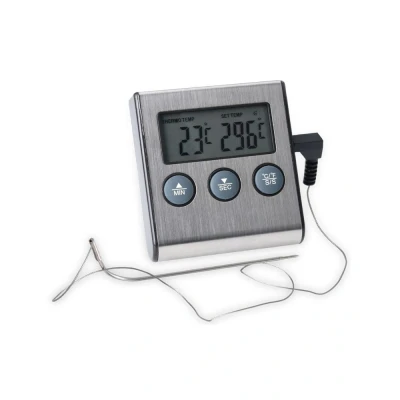 Afbeelding van Excellent Houseware Digitale Vleesthermometer Zilver