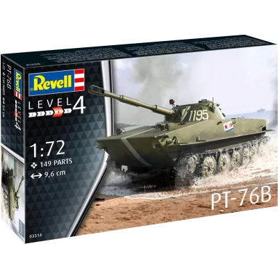 Afbeelding van 1:72 Revell 03314 PT 76B Tank Plastic Modelbouwpakket